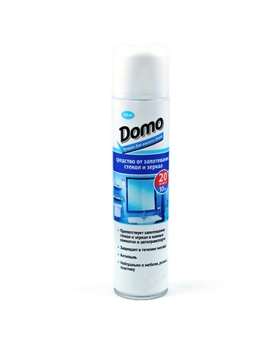 DOMO Засіб від запотівання стекол і дзеркал а/б 320мл*20