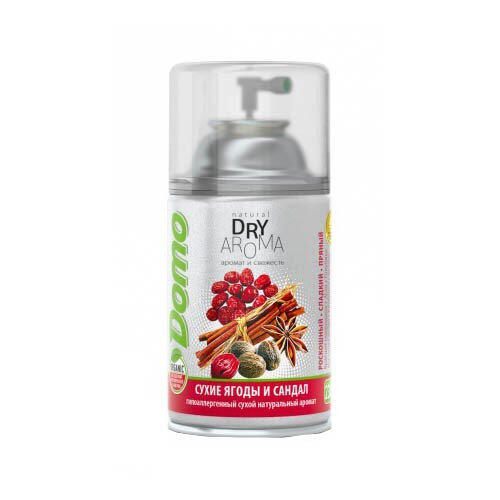 DOMO DRY AROMA Натур. аромат. Сухі ягоди і сандал для диспенсера 250мл*9