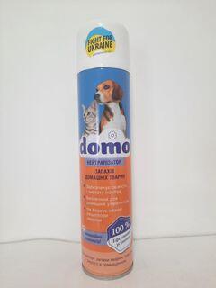 DOMO Нейтралізатор запахів домашніх тварин (балон) 300 мл*12