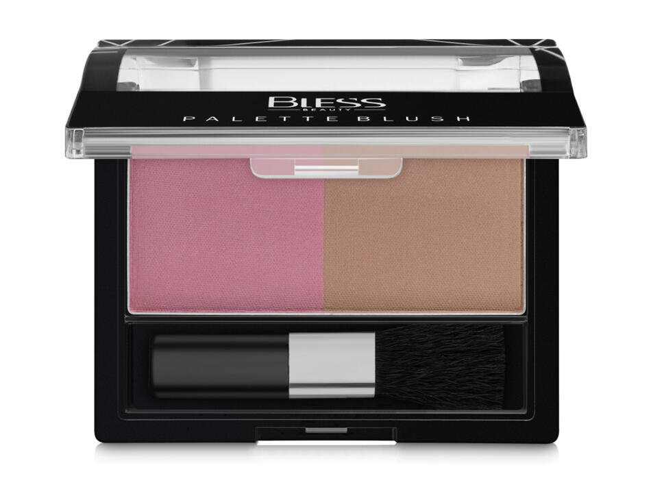 Bless cosmetics Румяна двойные Pallete Blush № 4 6шт / уп