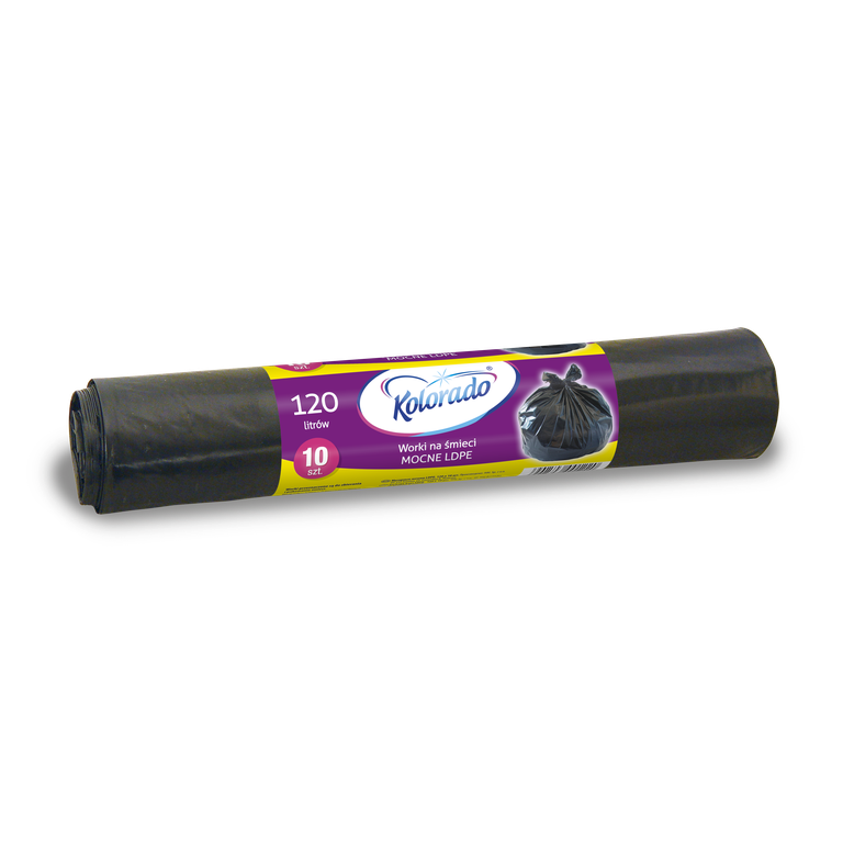 KOLORADA Пакеты для мусора LDPE 120л 10шт