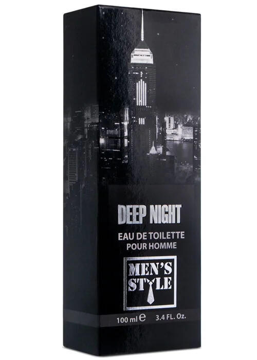 Туалетная вода чел.99 "Men`s style" - "Deep night" 100мл*21