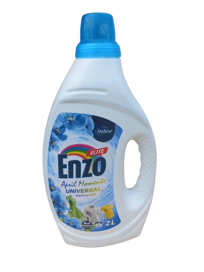 Deluxe Enzo гель для стирки элиты апрель Universal 2l*6 Deluxe Enzo гель для стирки элиты апрель Universal 2l*6