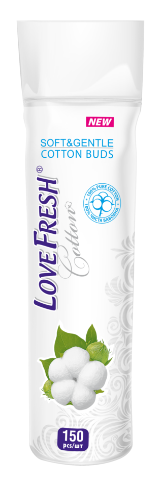 Ватні диски  ТМ "Love Fresh"  150шт*48