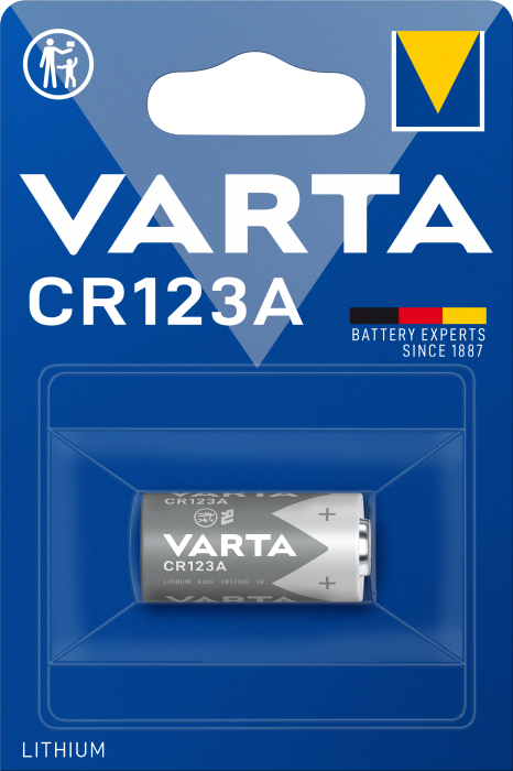 Батарейка  VARTA PHOTO CR 123A BLI 1*10*(280)