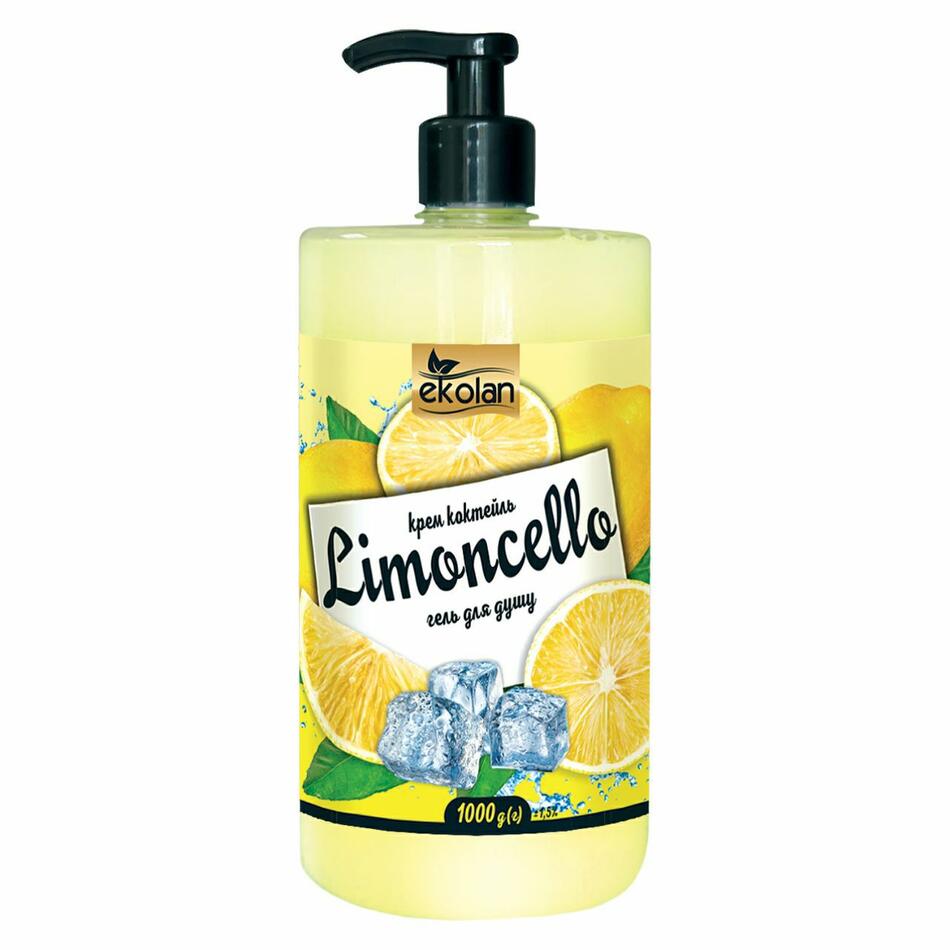 Ekolan Крем-коктейль для душу Limoncello (дозатор) 1л