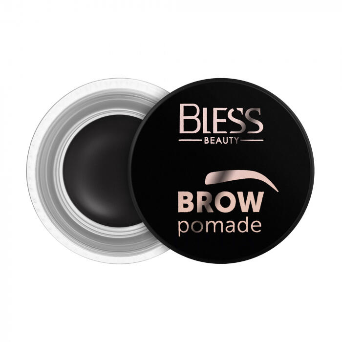 Bless cosmetics Помада для бровей №4 серо-черный 6шт / уп