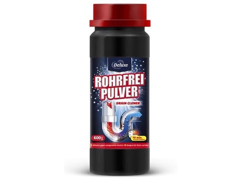 Deluxe Rohrfrel Pulver Порошок для чищення труб 600г *24