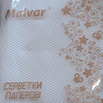 MALVAR Салфетка Белая 30шт*20*80