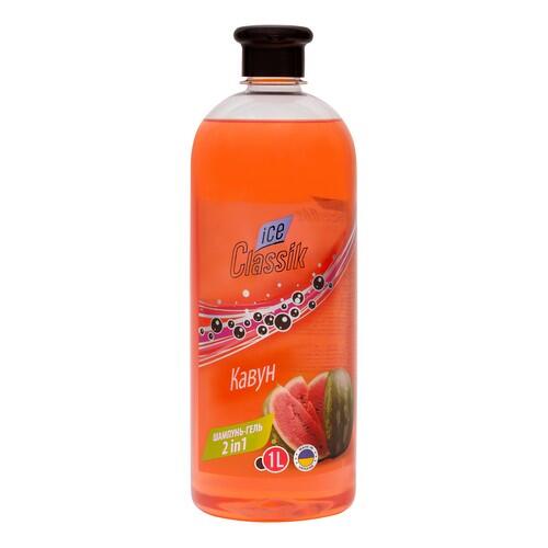 ICE BLIK Шампунь-гель 2in1 Ice Classik Кавун 1л*15