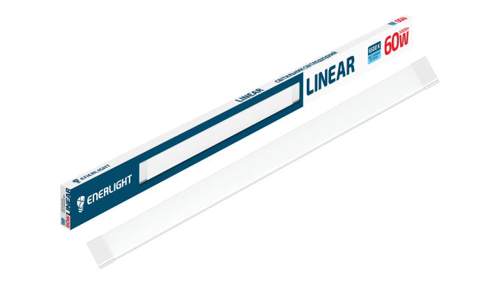 Світильник стельовий світлодіодний  ENERLIGHT LINEAR 60Вт 6500К (295)
