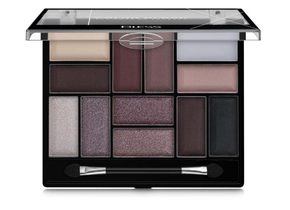 Bless cosmetics Тени набор 12 тонов Color block № 4 6шт / уп