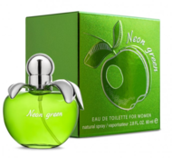 Туалетная вода женщин. "Neon green" 80мл*6