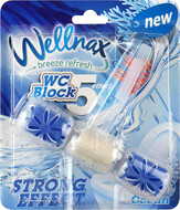 Туалетный блок для унитаза Wellnax Океан BLK-963, 57 гр. *24 (633)