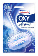 KOLORADO Трехфазный блок для туалета Oxy Aroma МОРСКОЙ БРИЗ / WCOA 03