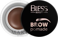 Bless cosmetics Помада для бровей №2 коричневый 6шт / уп