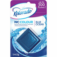 KOLORADO Таблетка для бачка унітазу  COLOUR СИНІЙ 1шт*30/ WCC 1K
