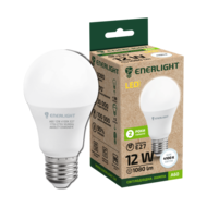 Лампа світлодіодна  ENERLIGHT А60 12Вт 4100К Е27 *1/10/100*(044)