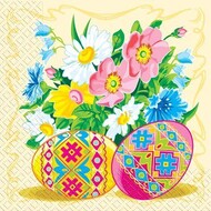 Салфетки 33х33 \"Писанки\" МАРГО * 15
