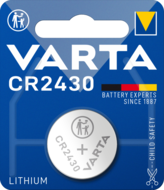 Батарейка  VARTA CR 2430 BLI 1 LITHIUM*10*(929)