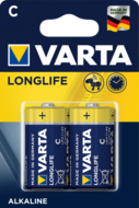 Батарейка  VARTA LONGLIFE C BLI 2 ALKALINE*10*(263)