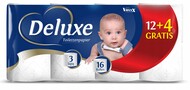 Deluxe 8rolek 3warstwy ECOpapier Туалетная бумага 3шаровий