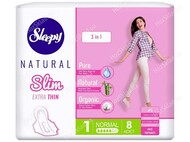 SLEEPY Прокладки ультратонкие Natural extra thin Lady pad Normal 8шт*24