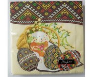 Салфетки 33х33 \"Праздничный корзину\" МАРГО * 15