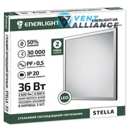 Світильник стельовий світлодіодний  ENERLIGHT AROSA 36Вт 6500К OP (288/271)