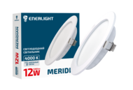 Світильник стельовий світлодіодний  ENERLIGHT MERIDIAN  12Вт 4000К (356)